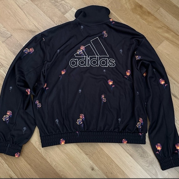 Adidas women floral rose track jacket - Picture 11 of 11